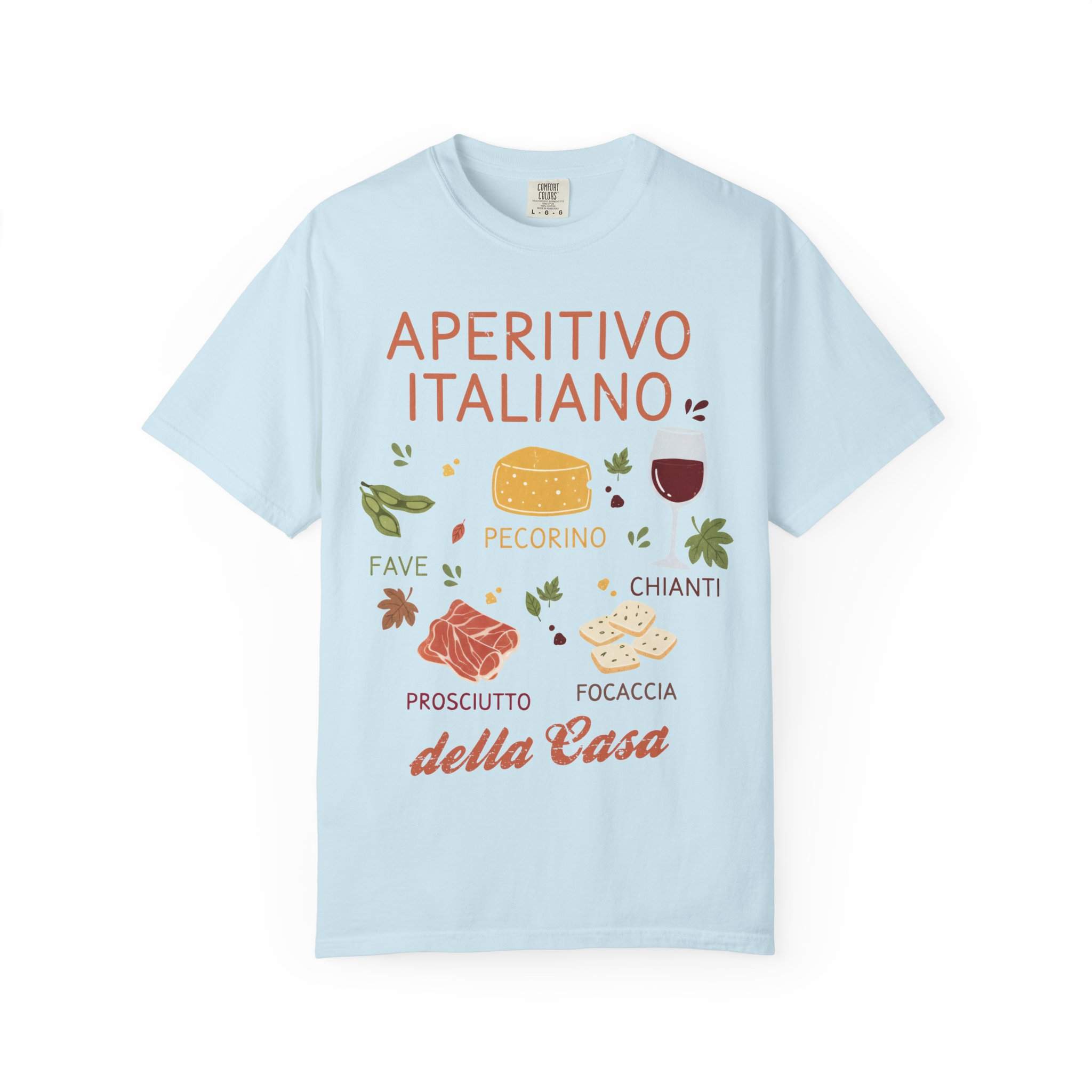 Aperitivo Italiano Rustico Italian Food Tee | Garment-Dyed Comfort Colors - Image 12