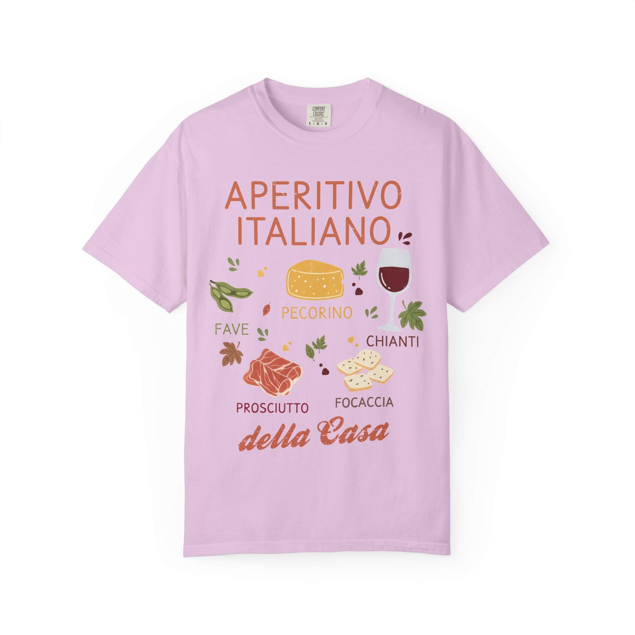 Aperitivo Italiano Rustico Italian Food Tee | Garment-Dyed Comfort Colors - Image 13